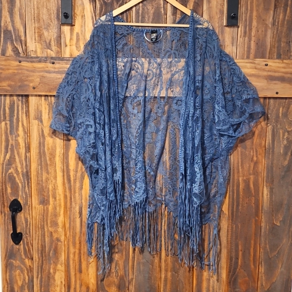 MIXIT open front lace cardigan